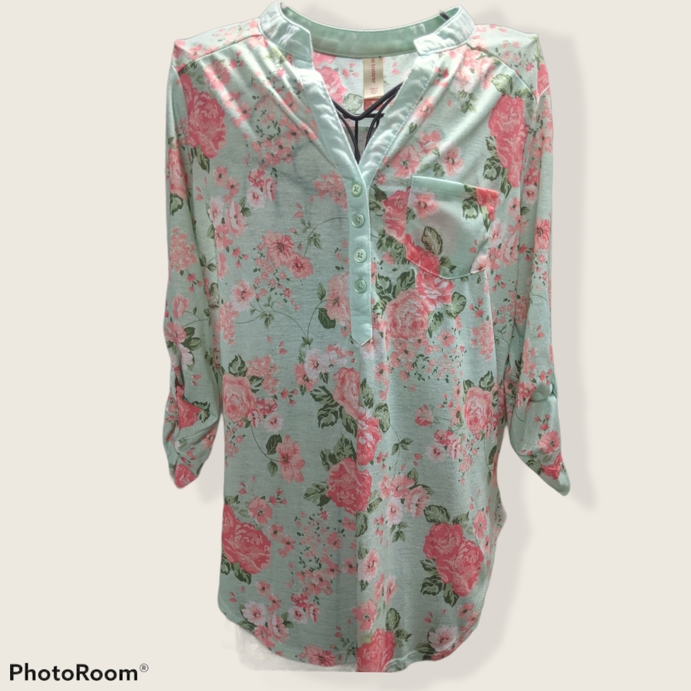 Floral tunic